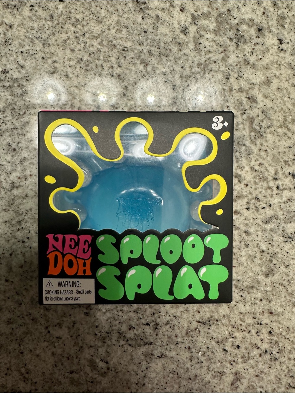 Authentic Nee Doh Sploot Splat Kids Toy - Blue